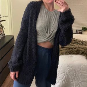 Fuzzy Cardigan